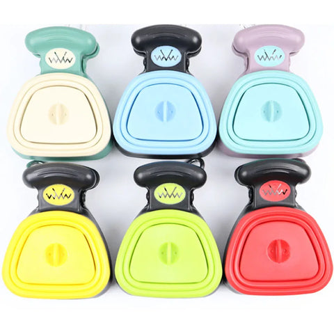 Pet Dog Poop Bag Dispenser Travel Foldable Pooper Scooper Poop Scoop Clean Animal Waste Picker Cleaning Tools Pet Products
