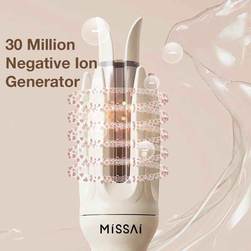 Automatic Hair Curler 28mm Negative Ions Electric Ceramic Curling Hair Stick Rotating Curl Waves Anti-Tangle Curling Iron Styler