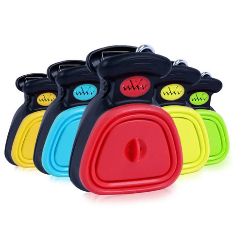 Pet Dog Poop Bag Dispenser Travel Foldable Pooper Scooper Poop Scoop Clean Animal Waste Picker Cleaning Tools Pet Products