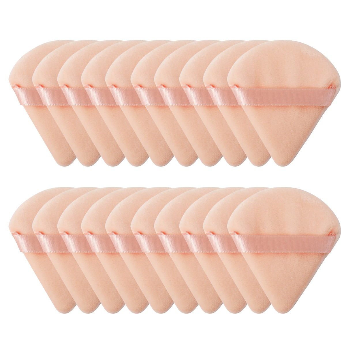 Triangle Velvet Powder Puff