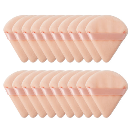 Triangle Velvet Powder Puff
