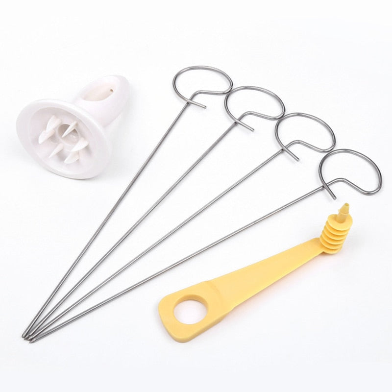 Stainless Steel  Plastic Rotate Potato Slicer