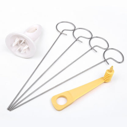 Stainless Steel  Plastic Rotate Potato Slicer