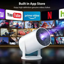 Smart Mini HD Projector – Portable Home Theater with Remote Control