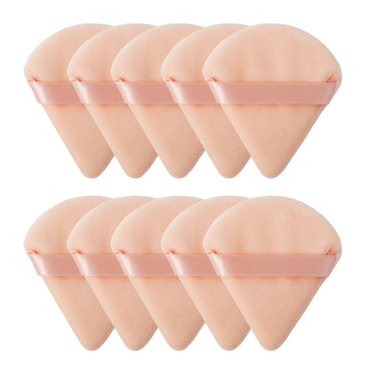 Triangle Velvet Powder Puff