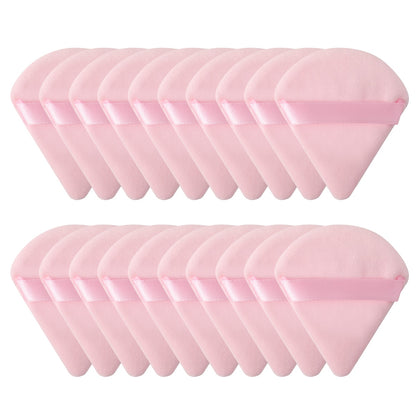Triangle Velvet Powder Puff