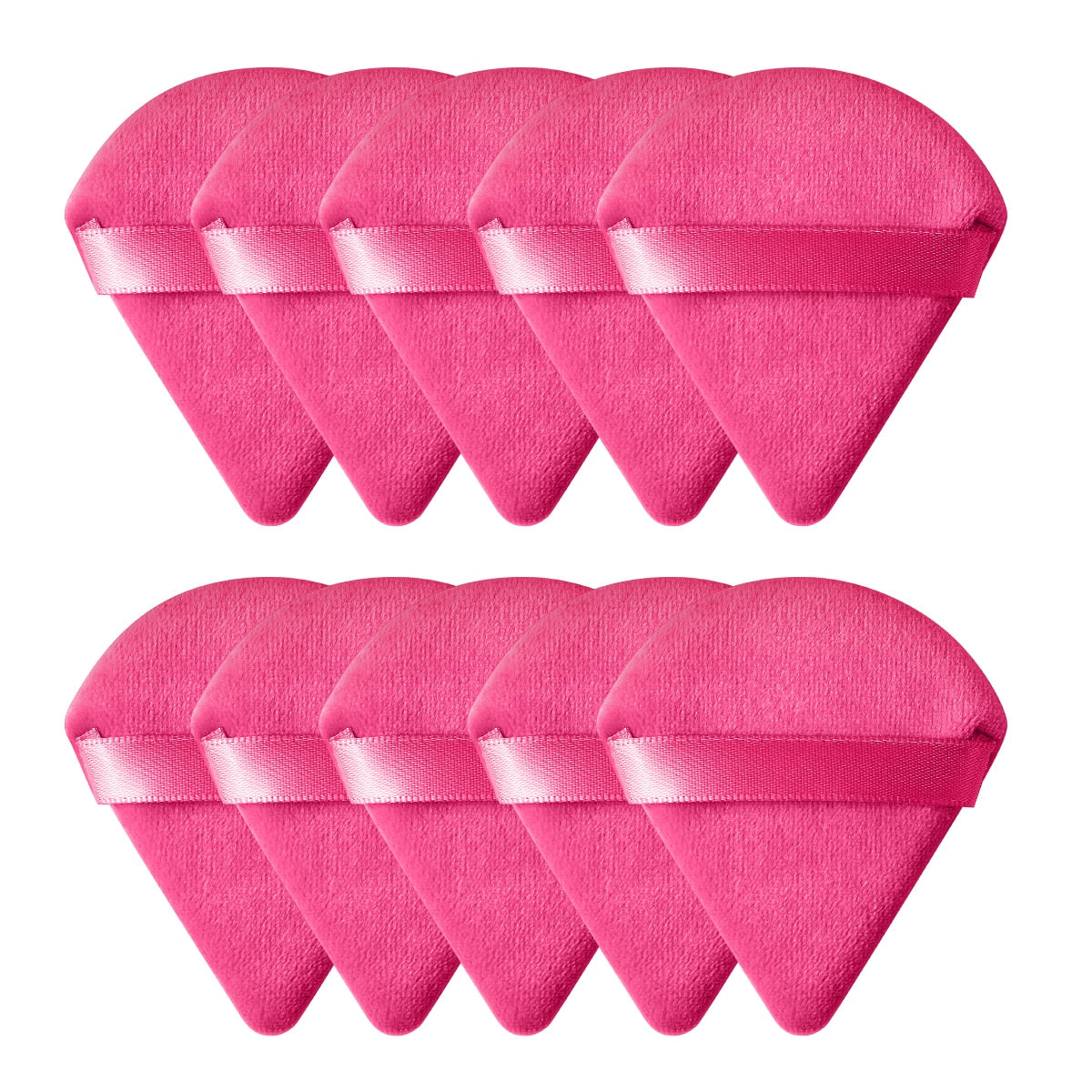 Triangle Velvet Powder Puff