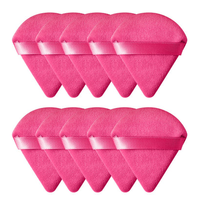 Triangle Velvet Powder Puff