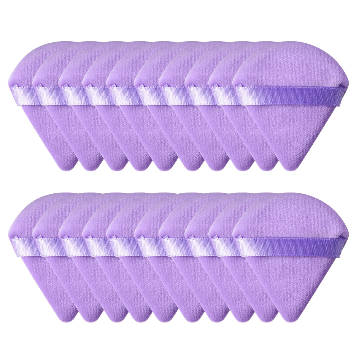 Triangle Velvet Powder Puff