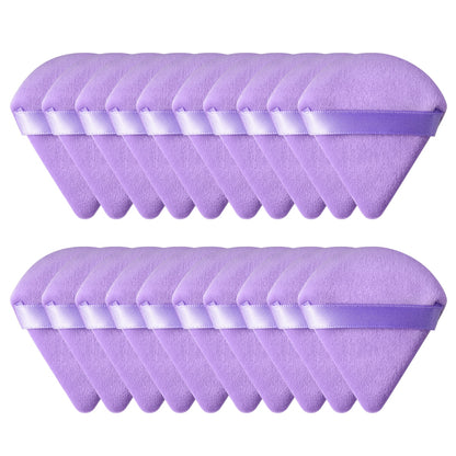 Triangle Velvet Powder Puff