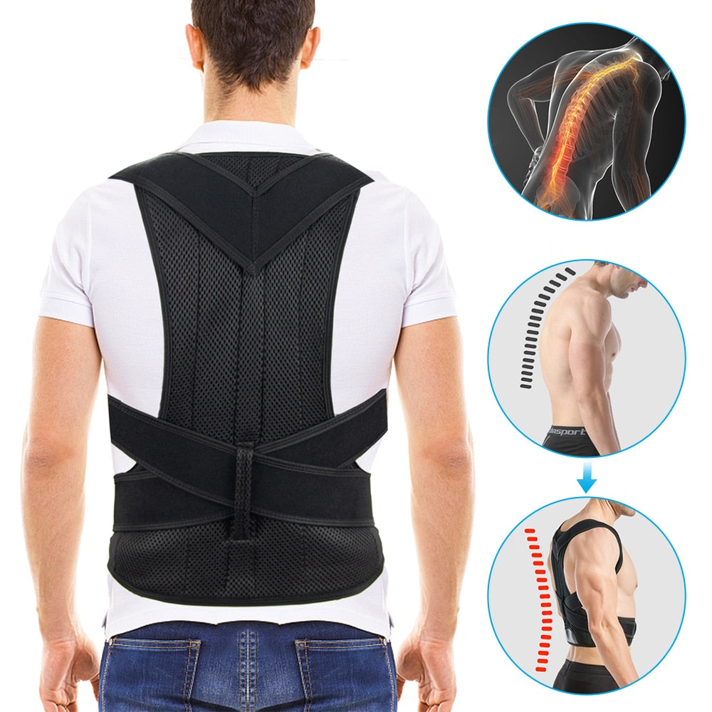 Posture Corrector Adjustable Back Trainer Unisex