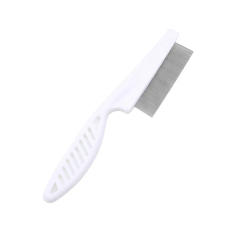 Dual-Purpose Comb for Cats/Dogs - Floating Teeth Hair Remover Brush with Needle Design for Pet Grooming Tool