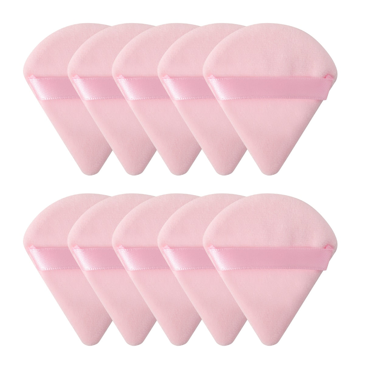 Triangle Velvet Powder Puff