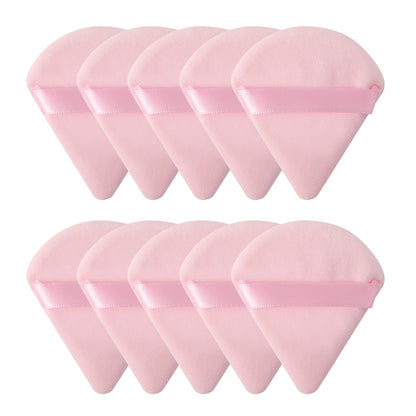 Triangle Velvet Powder Puff