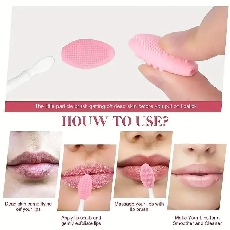 4pcs Multifunctional Silicone Eye Makeup Tools Set，Easy to Clean,Reusable for Perfect Eye Lines for Beginners