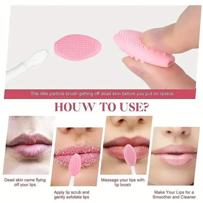 4pcs Multifunctional Silicone Eye Makeup Tools Set，Easy to Clean,Reusable for Perfect Eye Lines for Beginners