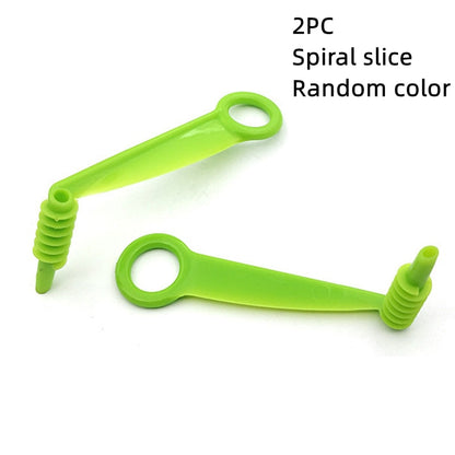 Stainless Steel  Plastic Rotate Potato Slicer