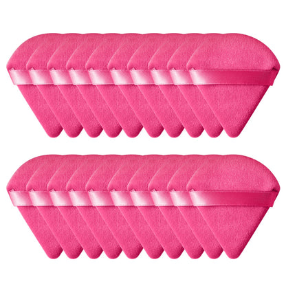 Triangle Velvet Powder Puff