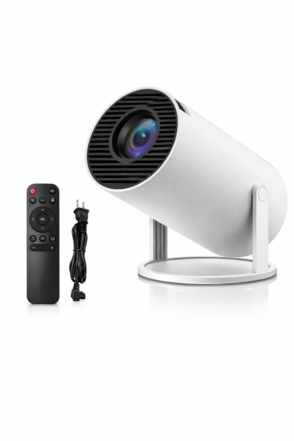 Smart Mini HD Projector – Portable Home Theater with Remote Control