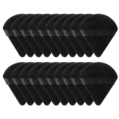Triangle Velvet Powder Puff